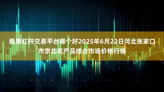 股票杠杆交易平台哪个好2025年6月22日河北张家口市京北农产品综合市场价格行情