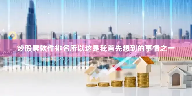 炒股票软件排名所以这是我首先想到的事情之一